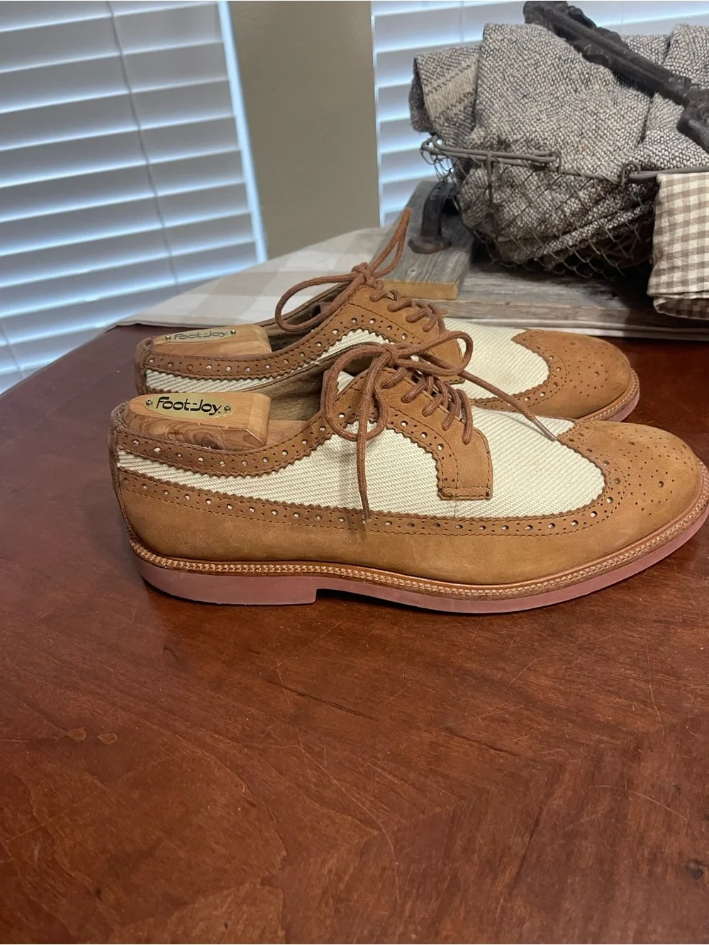 POLO BY RALPH LAUREN TORRINGTON WING TIP OXFORDS